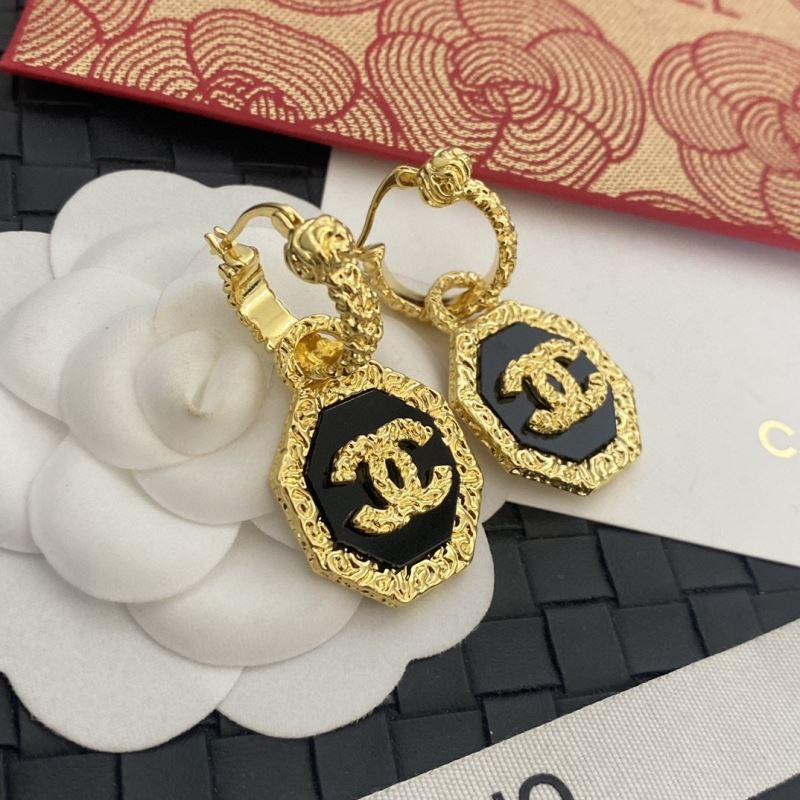 Ch*el earrings